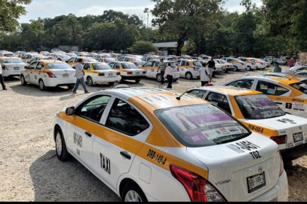 Tuxtla invadida por Taxis NP.