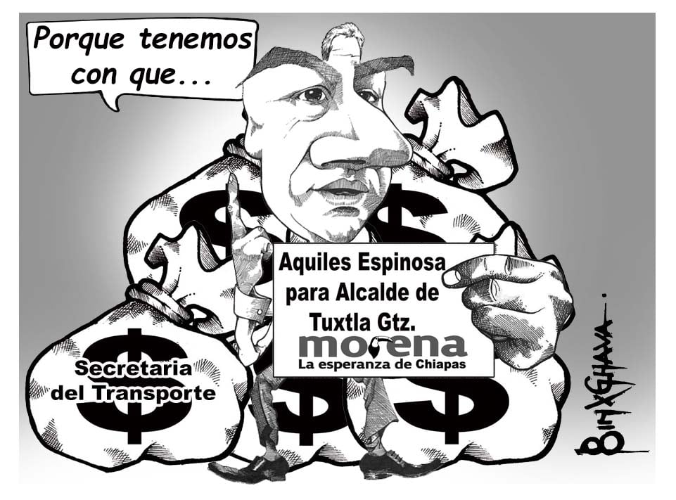 La editorial gráfica del maestro Binxghava Caricaturista