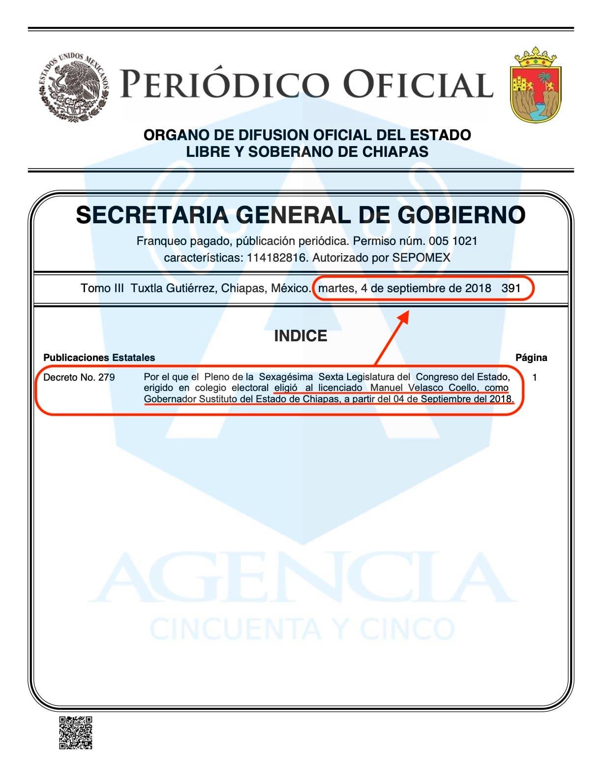 Y así es que Willy Ochoa  concluye su chafísimo paso por la Gubernatura de Chiapas