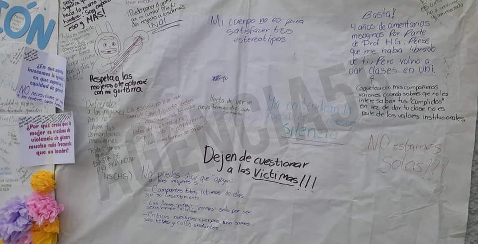 Censuran denuncias de Acoso Sexual de alumnas de la UVM Campus Tampico.
