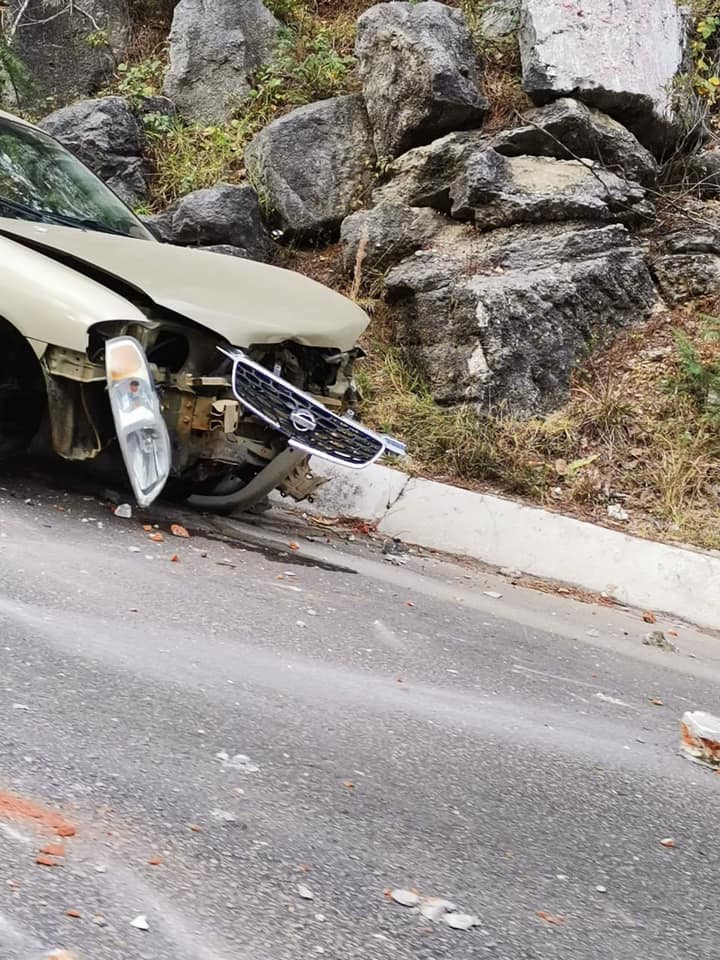 Fuerte accidente tramo San Cristóbal