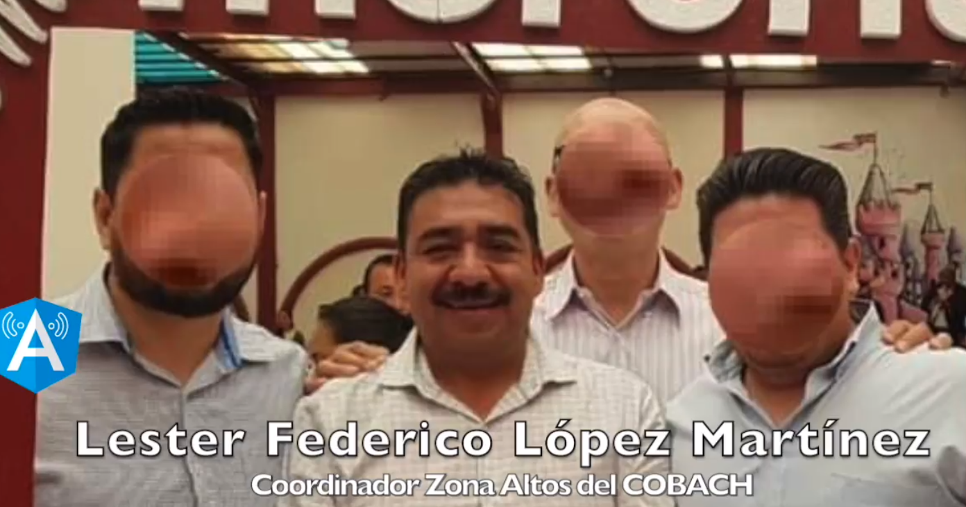 El de la voz es Lester Federico López Martínez, Coordinador Zona Altos del Colegio de Bachilleres de Chiapas, él presume de su inmunidad ante el #Covid