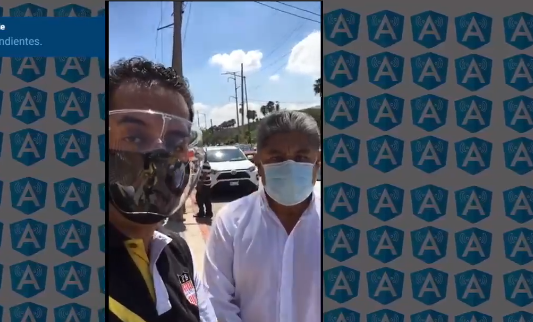 «Aquí te estoy esperando Jorge Martinez»: Vinicio Portela.