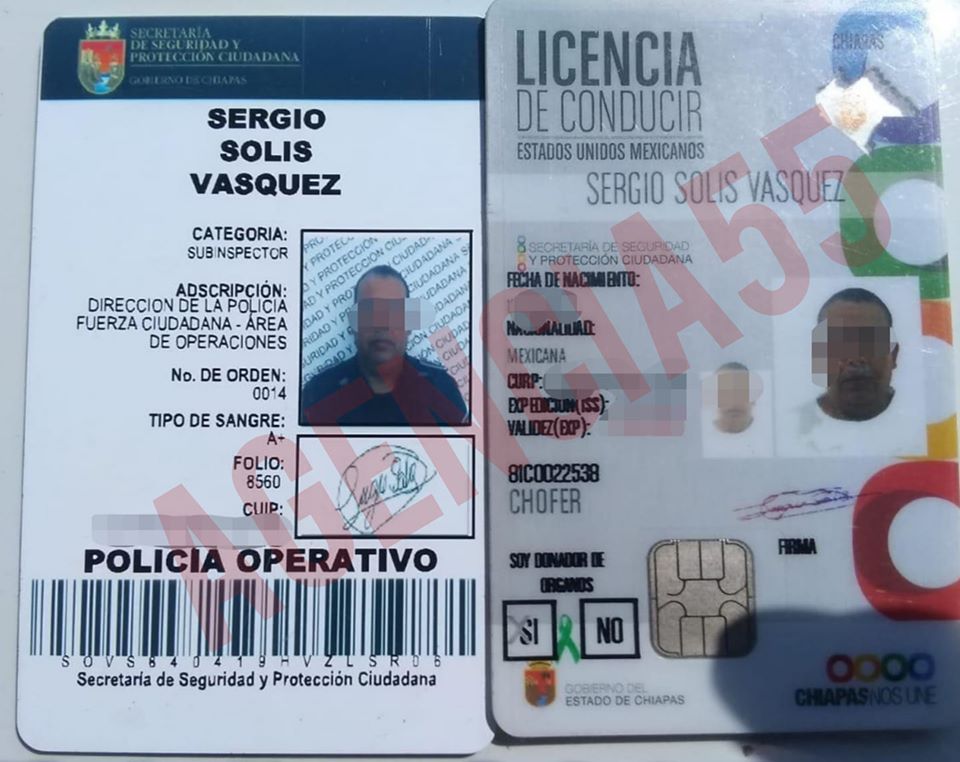 Lo detienen Agentes de Tránsito de Villaflores