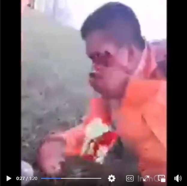 Este es el testimonio de un trabajador de ICA FLUOR agredido con una bala de goma y que está en peligro de perder su ojo.