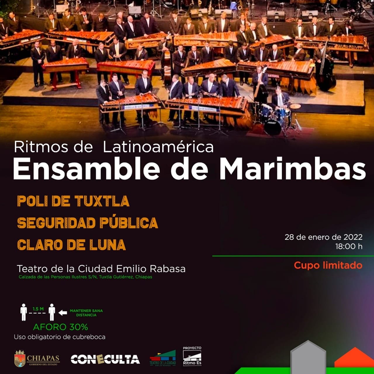 Ahí viene la marimba…