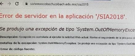 Se cae sistema en el Colegio de Bachilleres de Chiapas