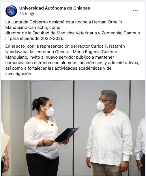 La corrupción en la Universidad Autónoma de Chiapas es descarada y mafiosa