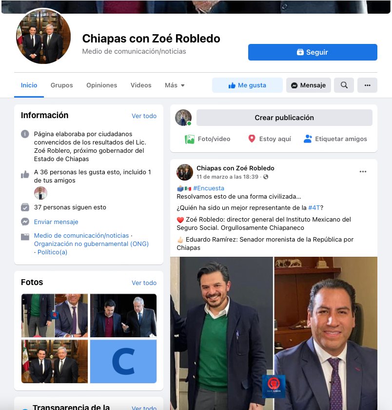 ¿Zoé Robledo, cuanta desesperación tienes de ser Gobernador?