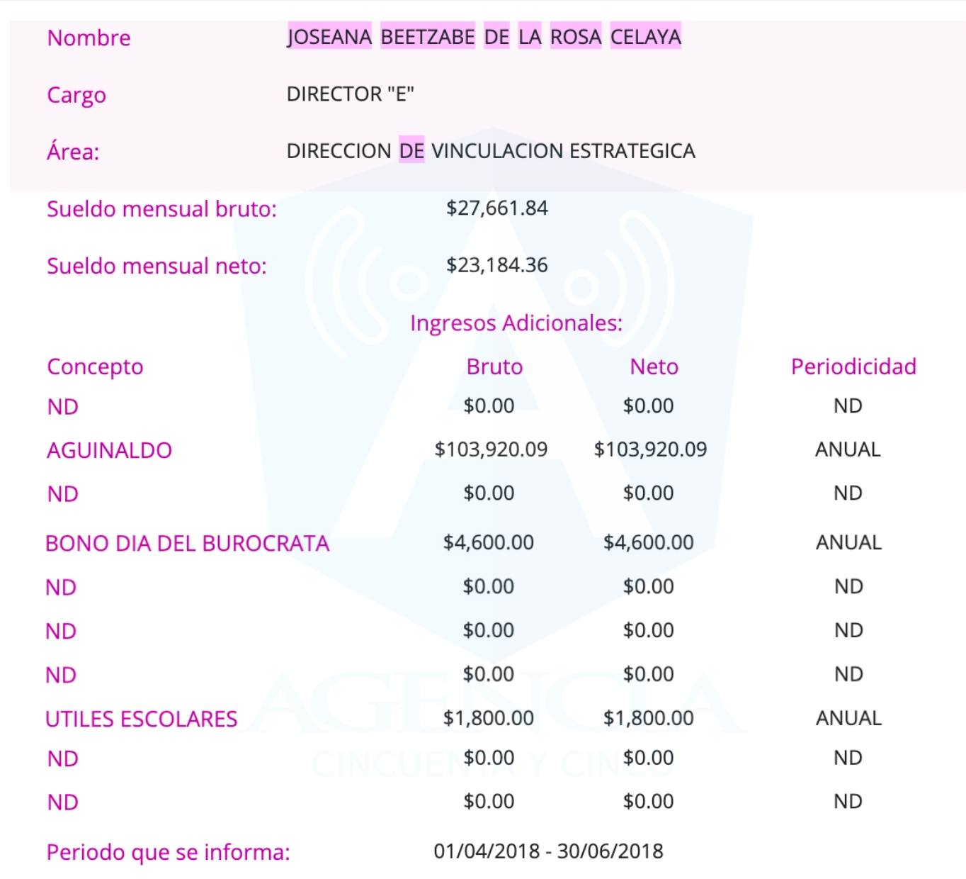 Joseana el poder tras la Presidencia de la CEDH