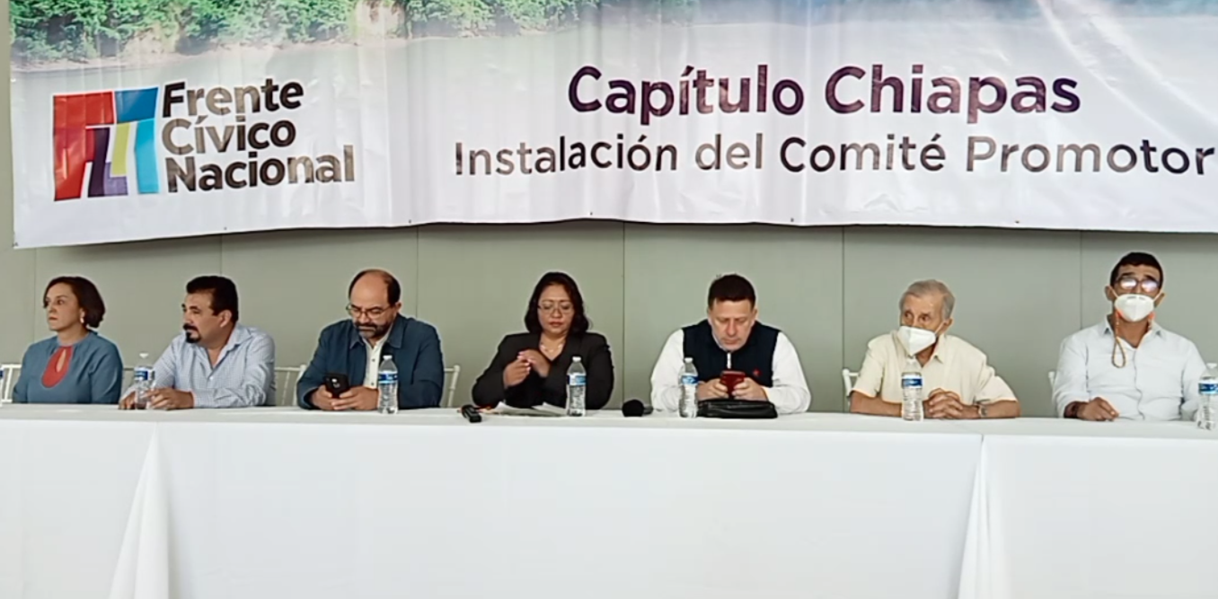 Frente Cívico Nacional, Capítulo Chiapas, Comité Promotor