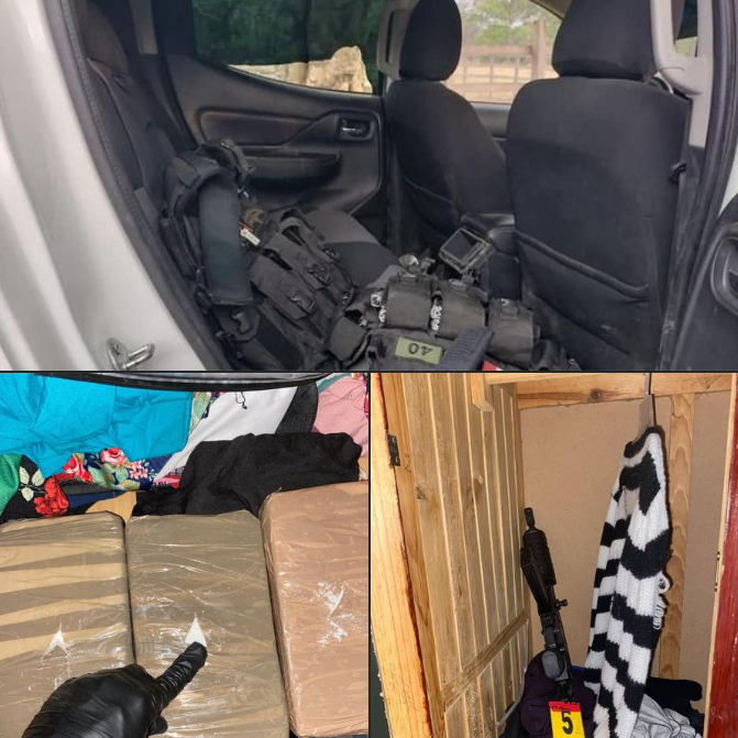 EN CATEOS FGR ASEGURA EN CINCO INMUEBLES ARMAS, NARCÓTICOS, VEHÍCULOS Y DETIENE A DOS PERSONAS