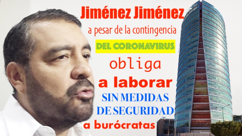 Por caprichos de Javier Jiménez Jiménez, titular de la Secretaría de Hacienda Chiapas, están poniendo en peligro a los empleados de la Torre Chiapas