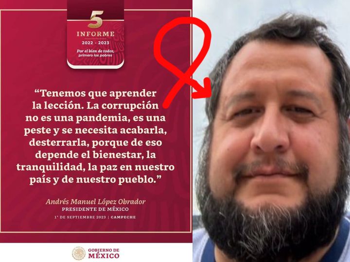La imagen misma de la #Corrupción en la #4taTransformación