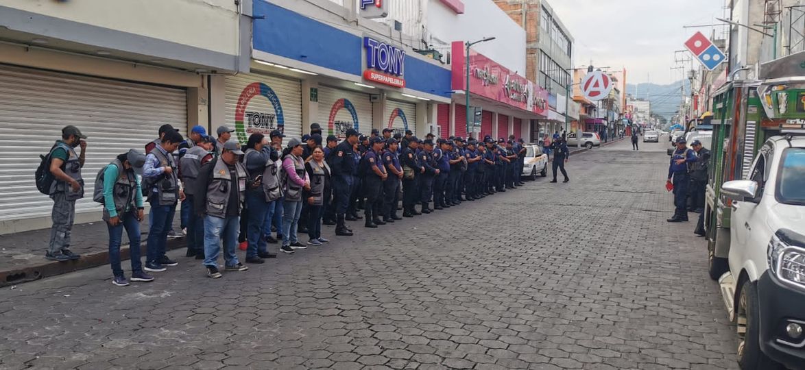 Inicia operativo contra el ambulantaje