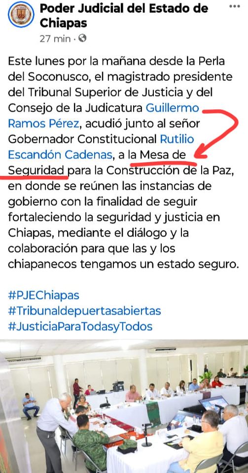 ¿Y la independencia judicial?