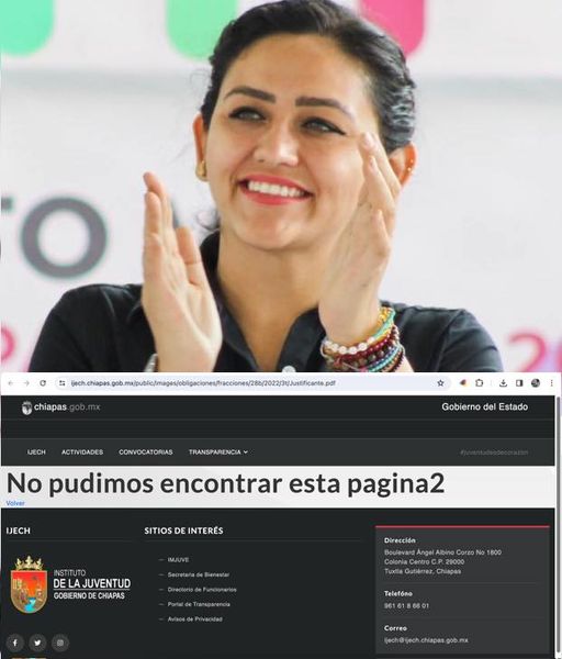 Amiga Getsemaní Moreno Martínez, por qué escondes los contratos de «ADJUDICACIÓN DIRECTA»