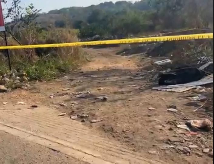 Sin señales de tortura, encuentran un cadáver atado de pies y manos, en la Col. San Ángel, #tapachula.