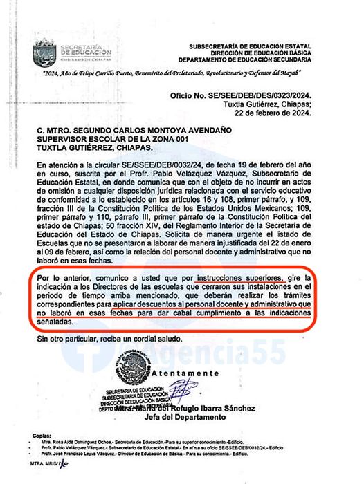 Los ataques contra los trabajadores de la educación no paran