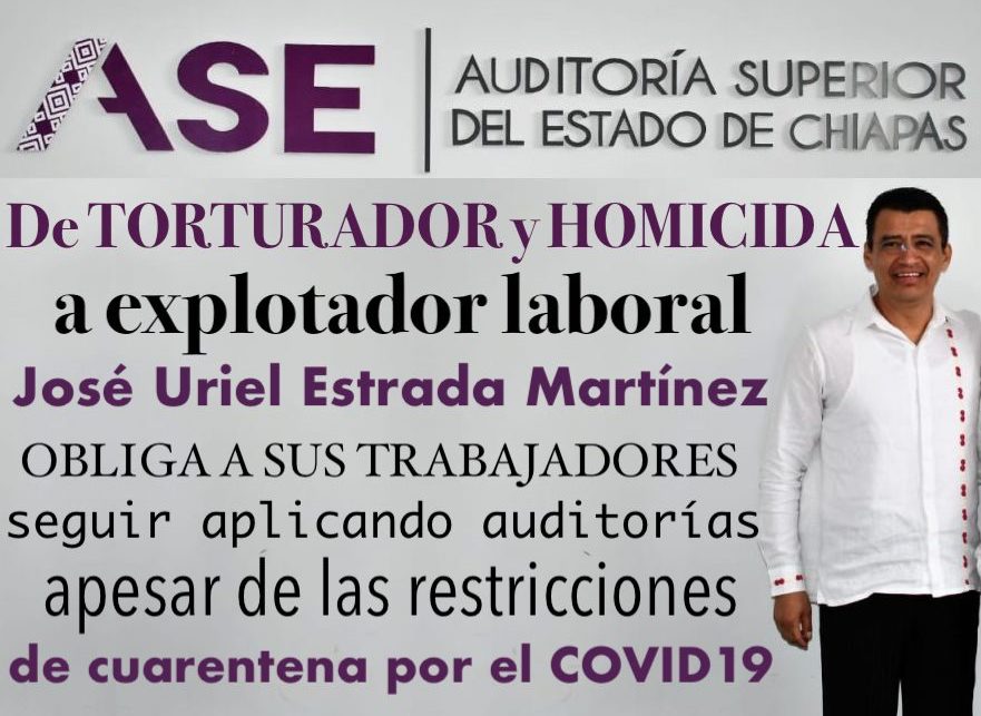 Denuncian al «supuesto» Auditor Superior del Estado, José Uriel Estrada Martínez