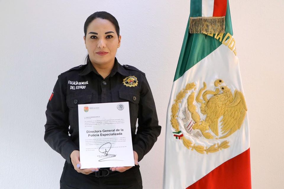 Yaneth Herrera Bonilla Directora de la Policía Especializada en Chiapas de la Fiscalía General del Estado de Chiapas