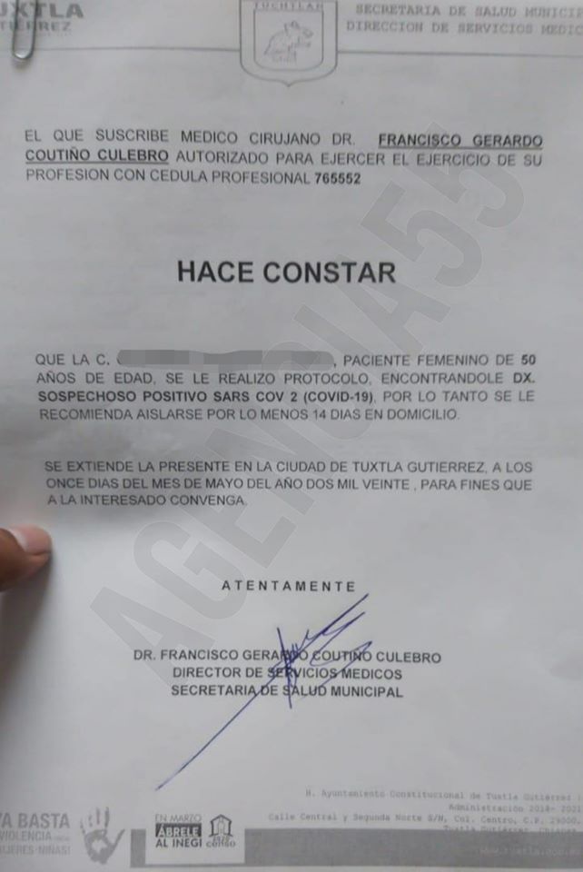 Director de mercados del Ayuntamiento Tuxtla Gutiérrez obliga a trabajar a empleados con sospecha de contagio de Covid-19.