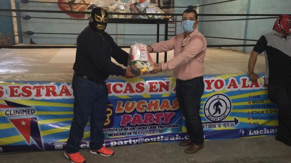La lucha libre es apoyada por las secuelas de la pandemia del covid 19