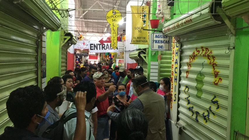 Nuevamente la imprudencia de los funcionarios del Ayuntamiento Tuxtla Gutiérrez,