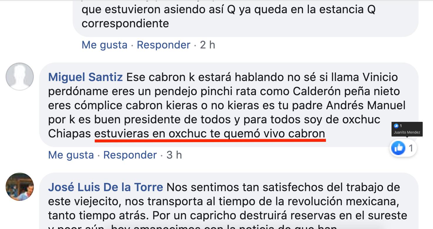 Amenazan con QUEMAR VIVO a nuestro Director General