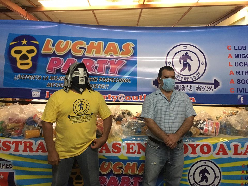 Luchas Party está de vuelta y celebra a los héroes con capa de Tuxtla Gutiérrez.
