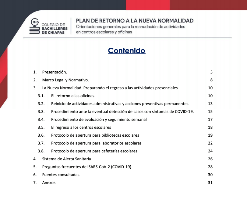 Colegio de Bachilleres de Chiapas reanudará labores el próximo 16 de julio
