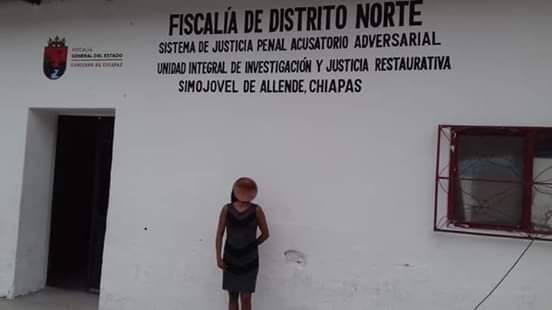 MP de la Fiscalía General del Estado de Chiapas intimida a víctima de violencia intrafamiliar