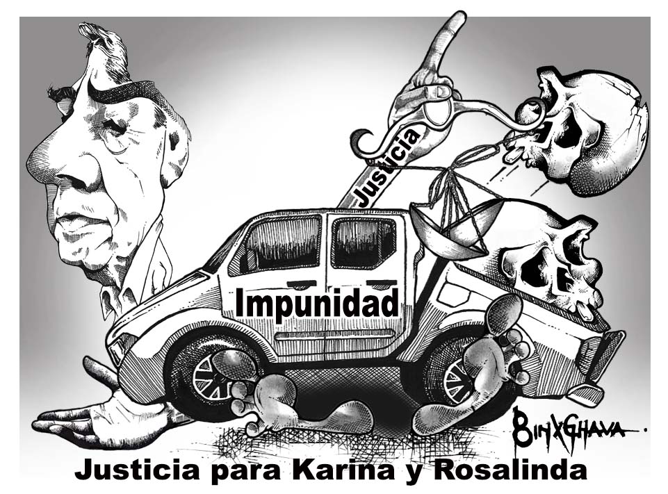 La editorial del maestro Binxghava Caricaturista