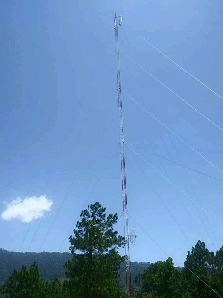 Ayuntamiento de Chilón invierte dos millones de pesos en Torre Repetidora de Telcel que no funciona.