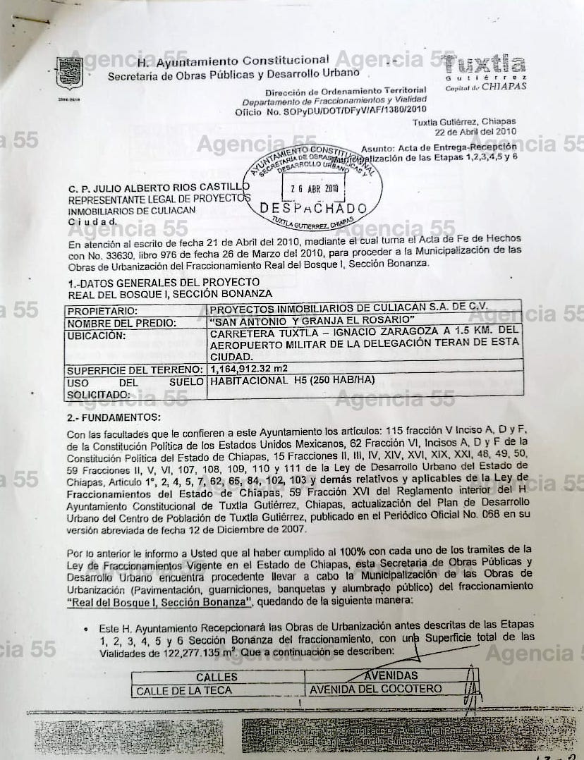 Mentira tras mentira, Carlos Morales Vázquez queda al descubierto, Bonanza y Real del Bosque ya estaban municipalizadas
