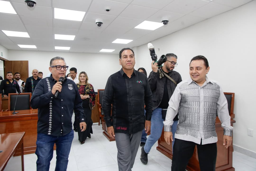 Eduardo Ramírez Aguilar y Juan Carlos Moreno Guillén fortalecen infraestructura para una justicia más cercana y humanista en Chiapas