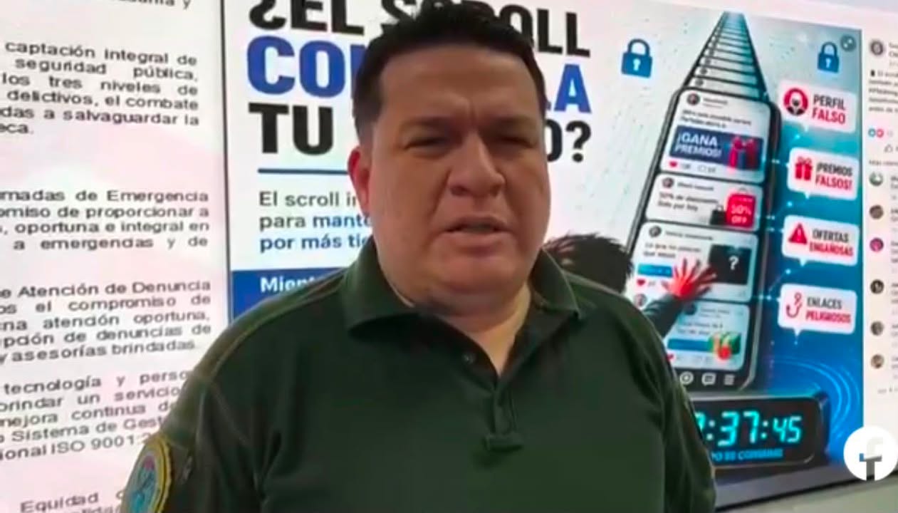 El “scroll infinito” no solo consume tu tiempo, también puede poner en riesgo tu seguridad: SSP