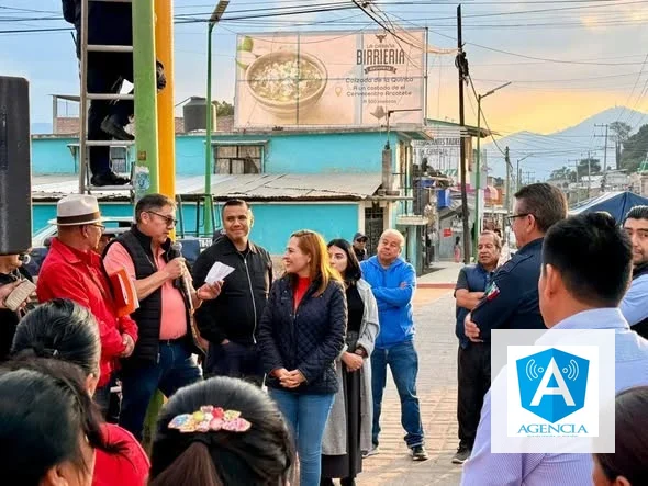Fabiola Ricci inaugura activación de semáforos en San Cristóbal de Las Casas