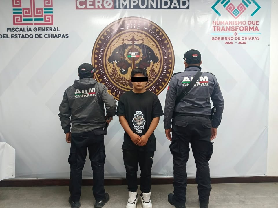 Fiscalías de Chiapas y Edomex aprehenden a acusado de pederastia agravada