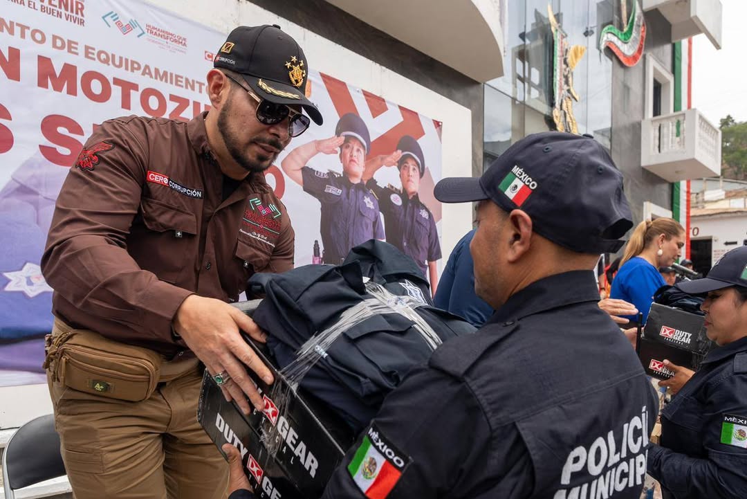 Fortalece Secretaría de Seguridad del Pueblo a la Policía Municipal de Motozintla para estar más cerca de las familias