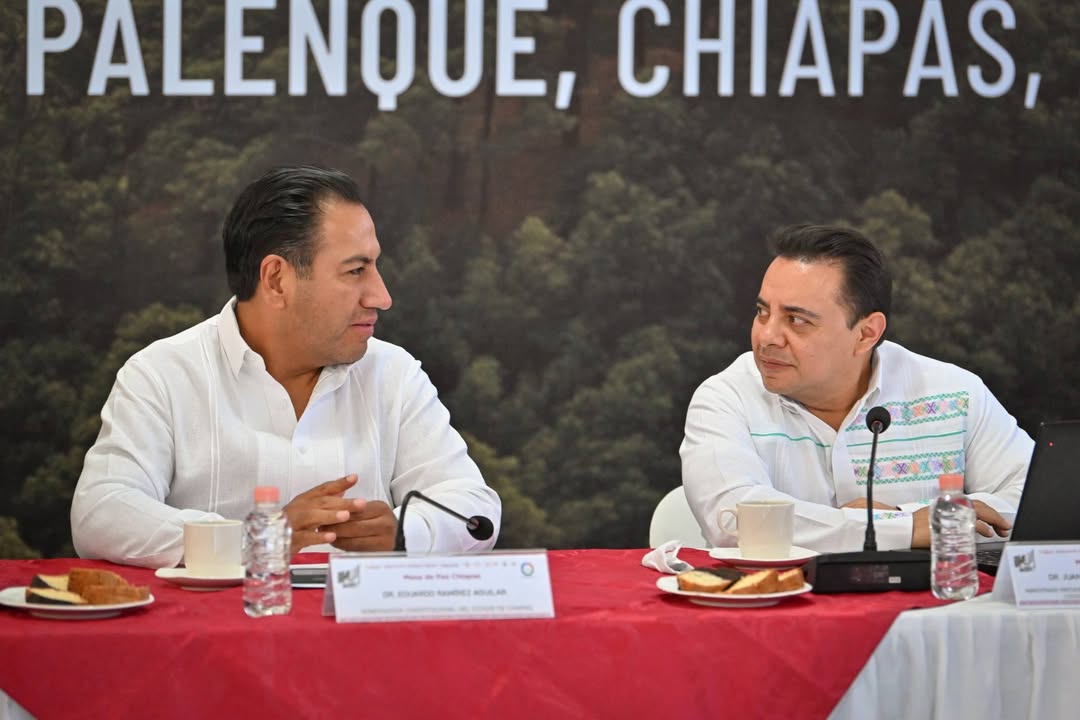 Juan Carlos Moreno Guillén participa en actividades en beneficio de las familias de Palenque
