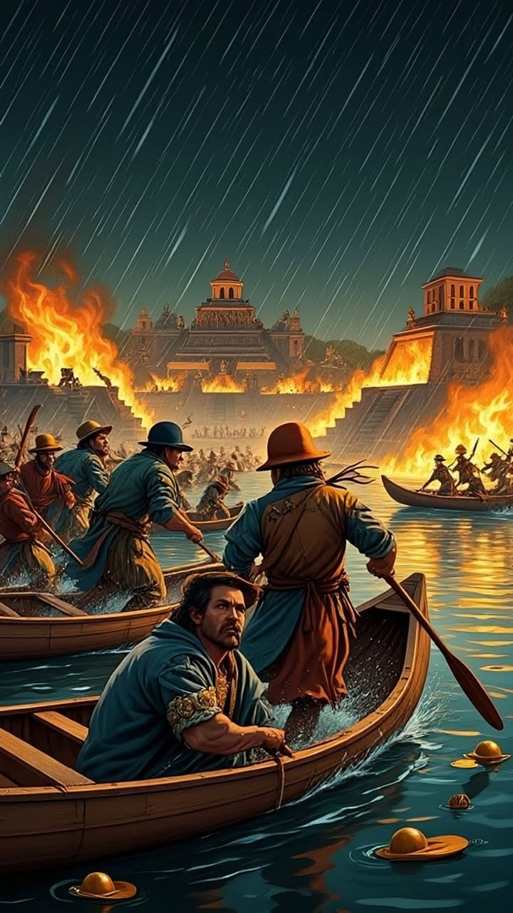 LA NOCHE QUE TENOCHTITLÁN HIZO LLORAR A UN IMPERIO