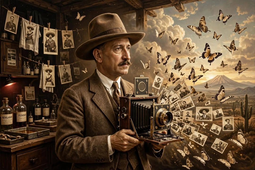 Si tú hoy vives de una cámara, le debes la renta a este señor. Te presento al papá de los fotógrafos 📸🎞️📸