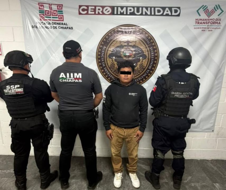 Trabajo coordinado de investigación e inteligencia institucional permiten la aprehensión de presunto responsable de homicidio calificado