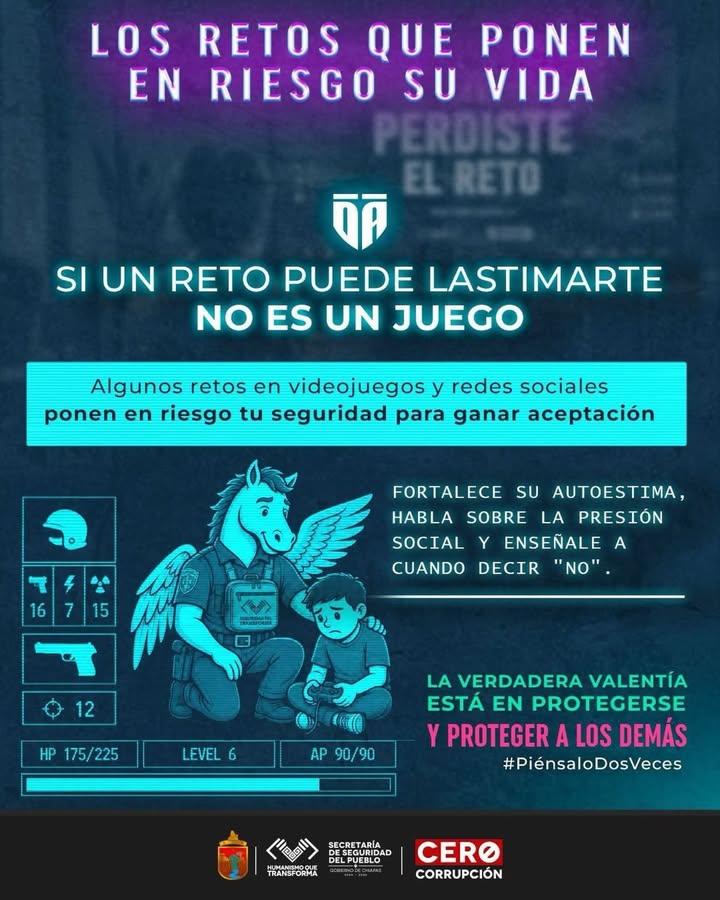 Tu vida no vale un like: SSP llama a evitar riesgos por contenido en redes