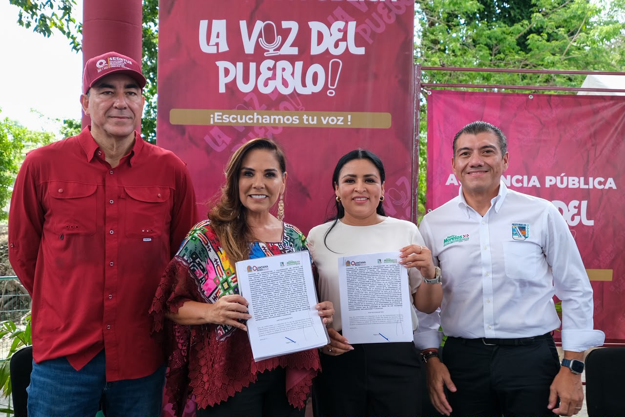 Audiencia pública en Puerto Morelos entrega 13 prótesis y acerca soluciones a quintanarroenses
