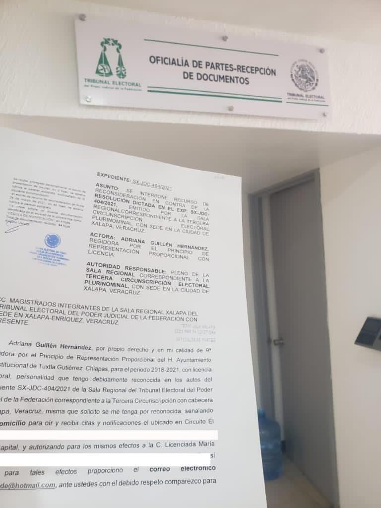 El caso de Violencia Política de Carlos Morales Vázquez ya se encuentra con los Magistrados de la Sala Regional Xalapa.